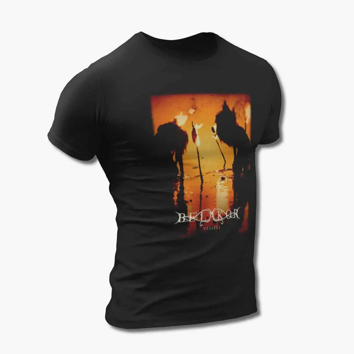 Be'lakor Band T-Shirt, Belakor Vessels Cover T-Shirt, Melodic Death Metal Merch