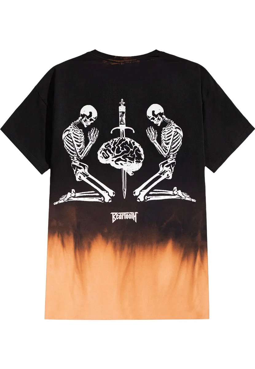 Beartooth Metal Skeleton Tie Dye T-Shirt