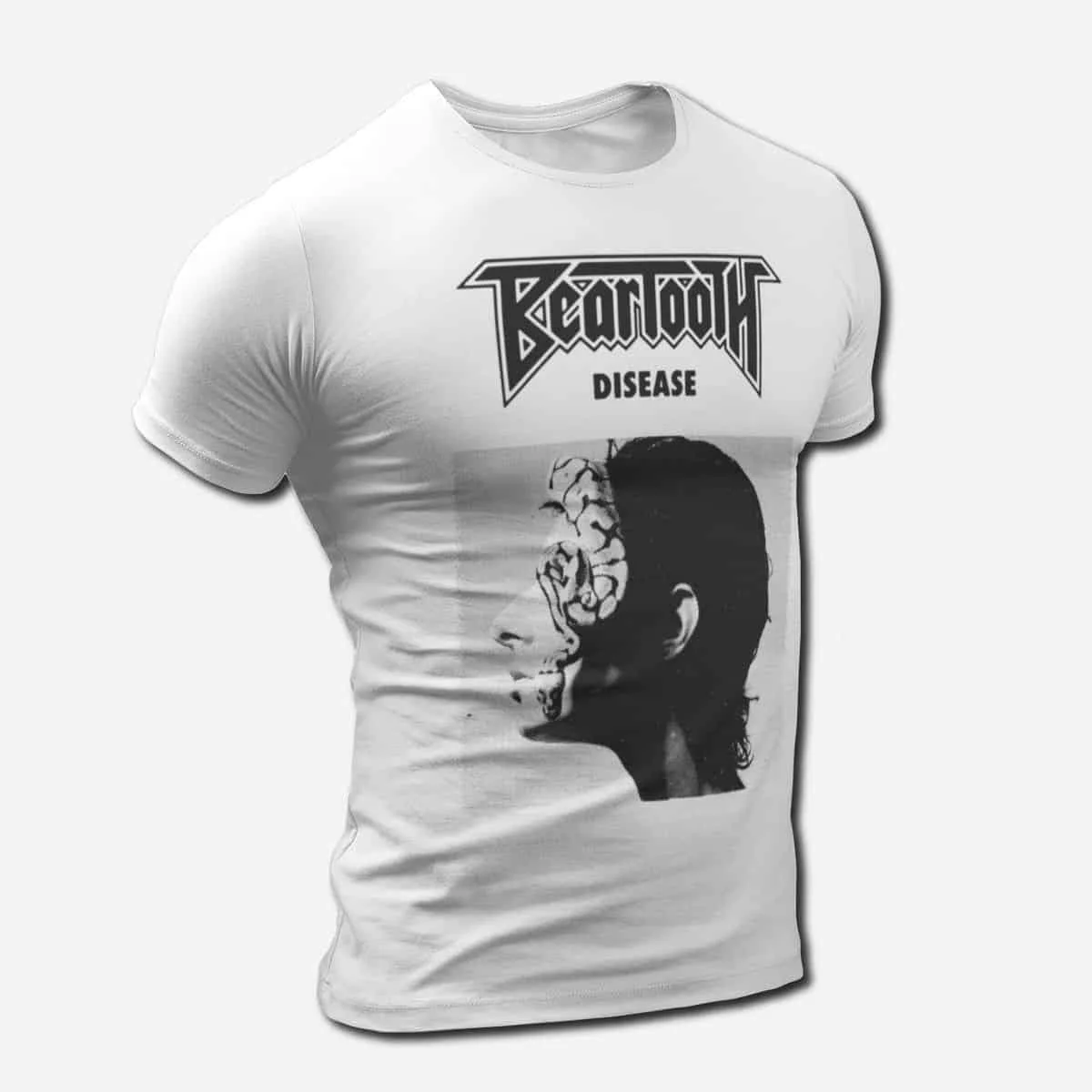 Beartooth T-Shirt, Beartooth Disease Tee, Melodic Hardcore Metal Merch