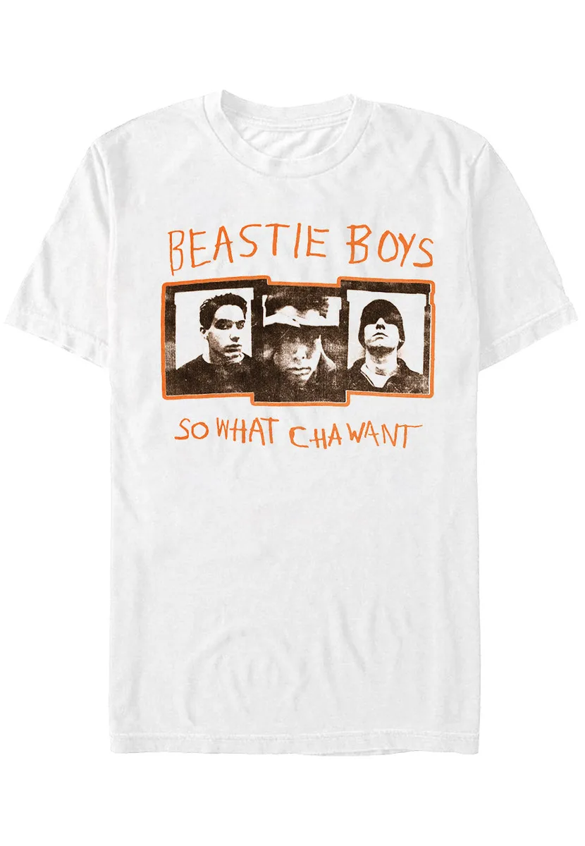 Beastie Boys So What Cha Want White T-Shirt