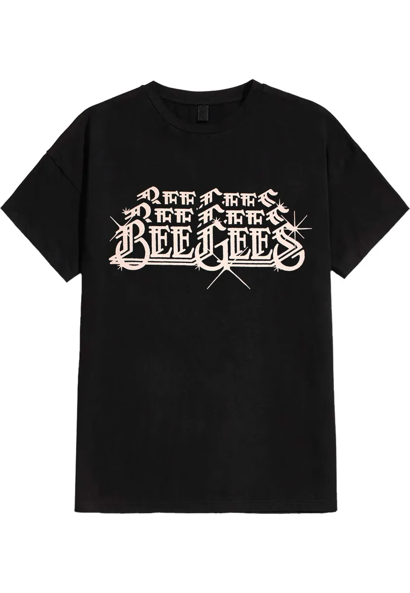 Bee Gees Stacked Logo T-Shirt