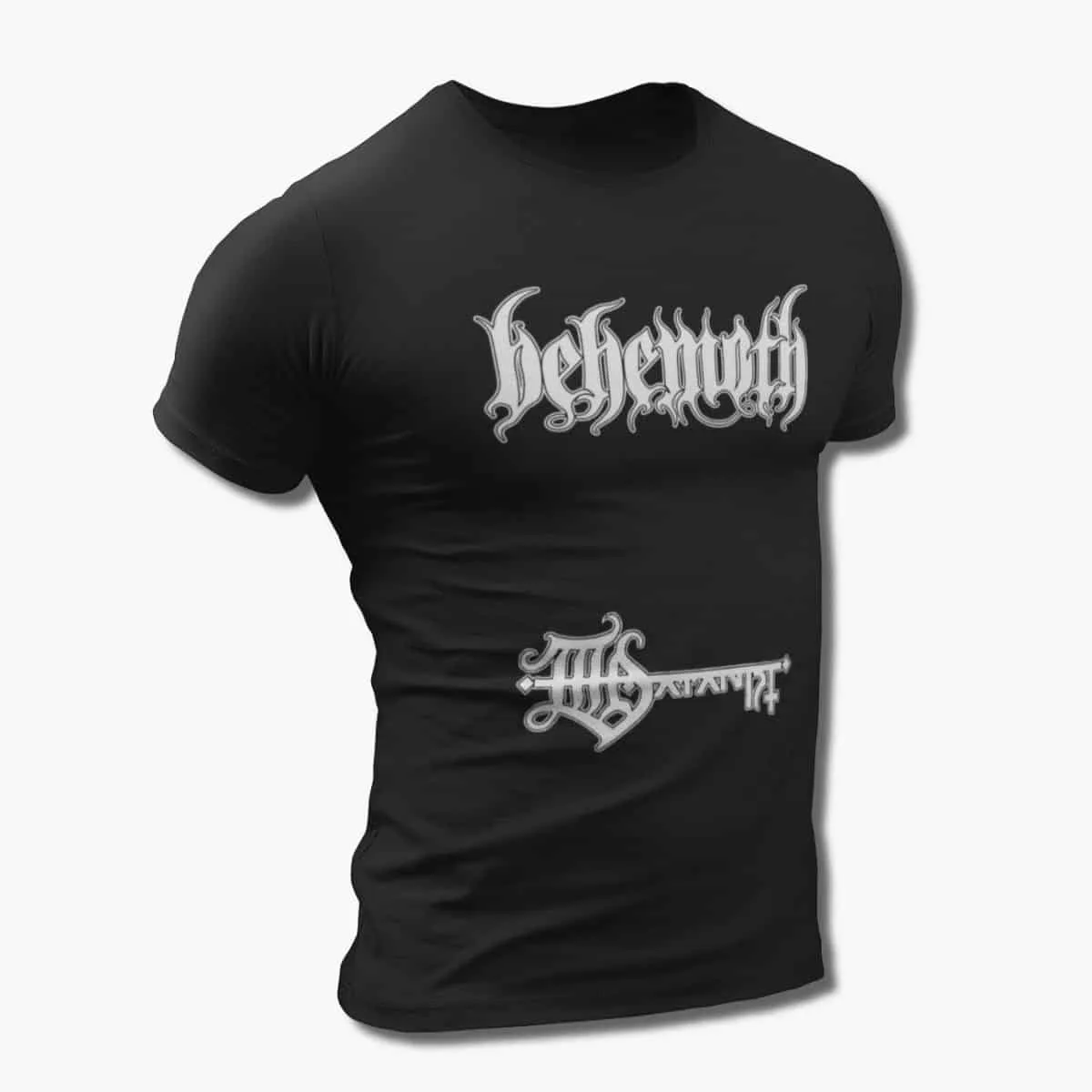 Behemoth Band T-Shirt, Behemoth The Satanist Artwork Black T-Shirt, Death Metal, Black Metal Merchandise
