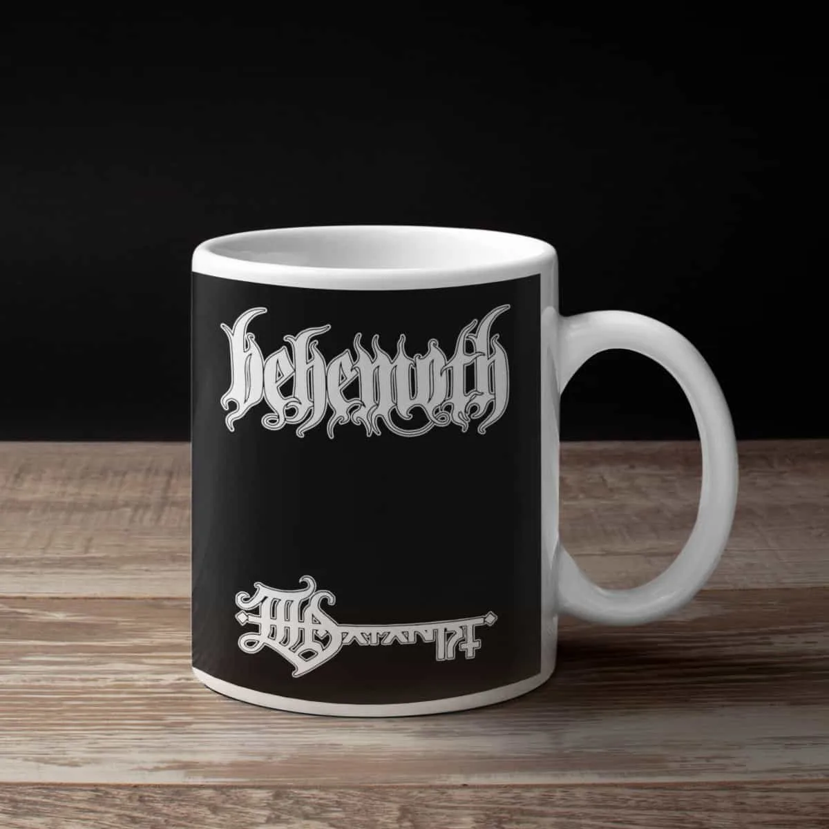 Behemoth Coffee Mug, Behemoth The Satanist Coffee Mug