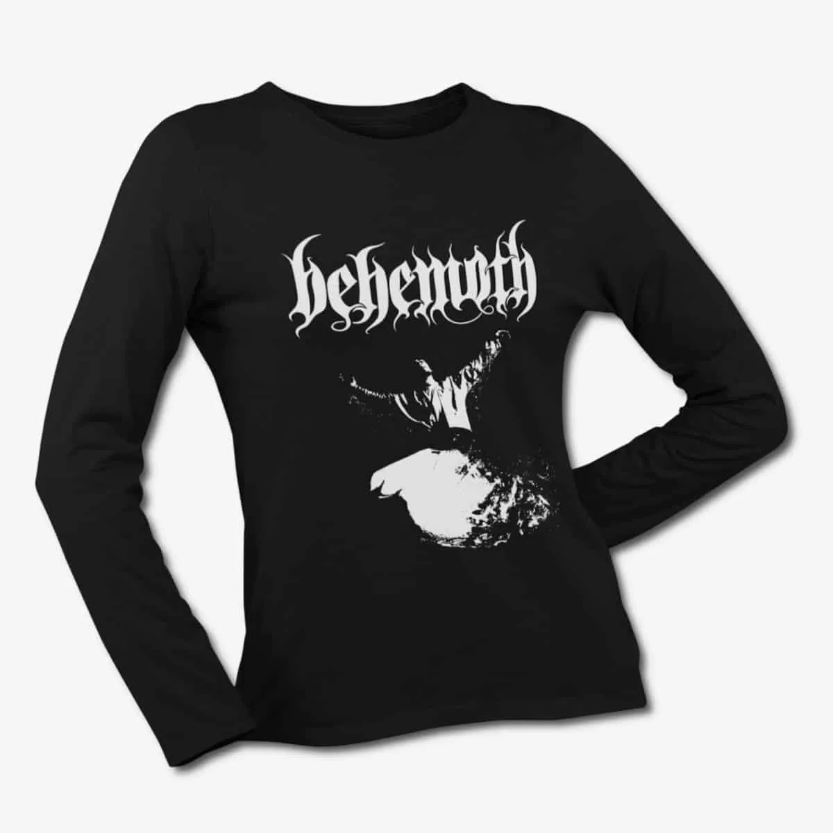 Behemoth Long Sleeve T-Shirt, Behemoth Bartzabel Black Longsleeve T-Shirt, Death Metal Merchandise