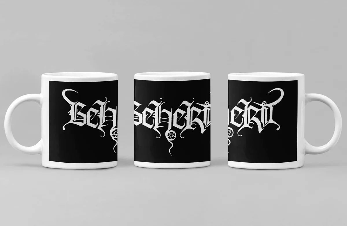 Beherit Coffee Mug, Beherit Logo Coffee Mug