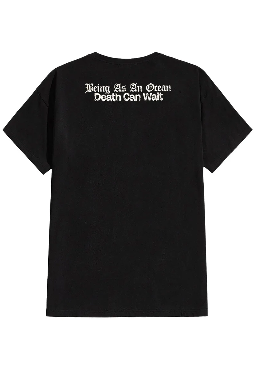 Being As An Ocean Death Can Wait Reaper T-Shirt