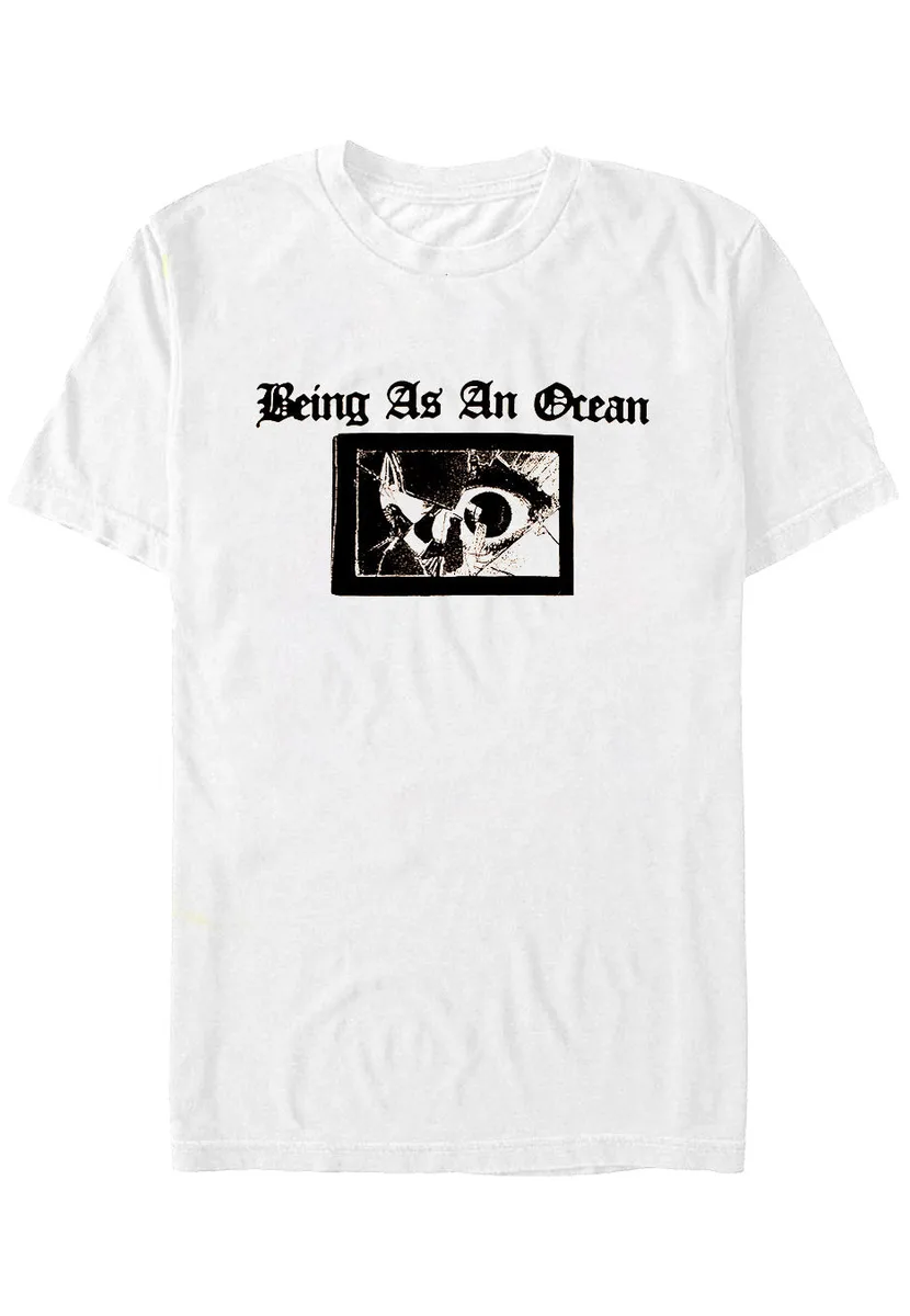 Being As An Ocean Eye TV White T-Shirt