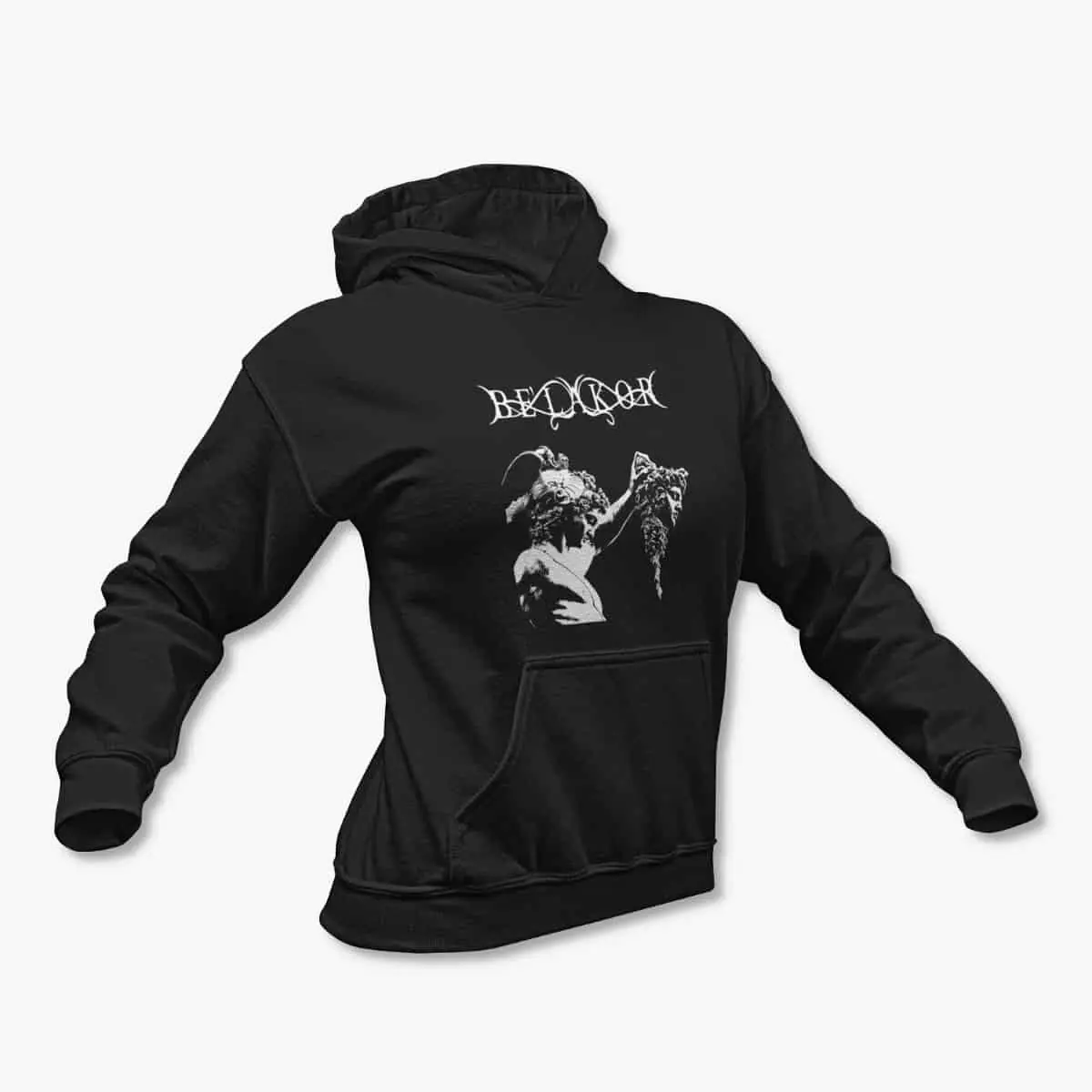 Belakor Hoodie, Be'lakor Stones Reach Black Hoodie, Melodic Death Metal Merchandise