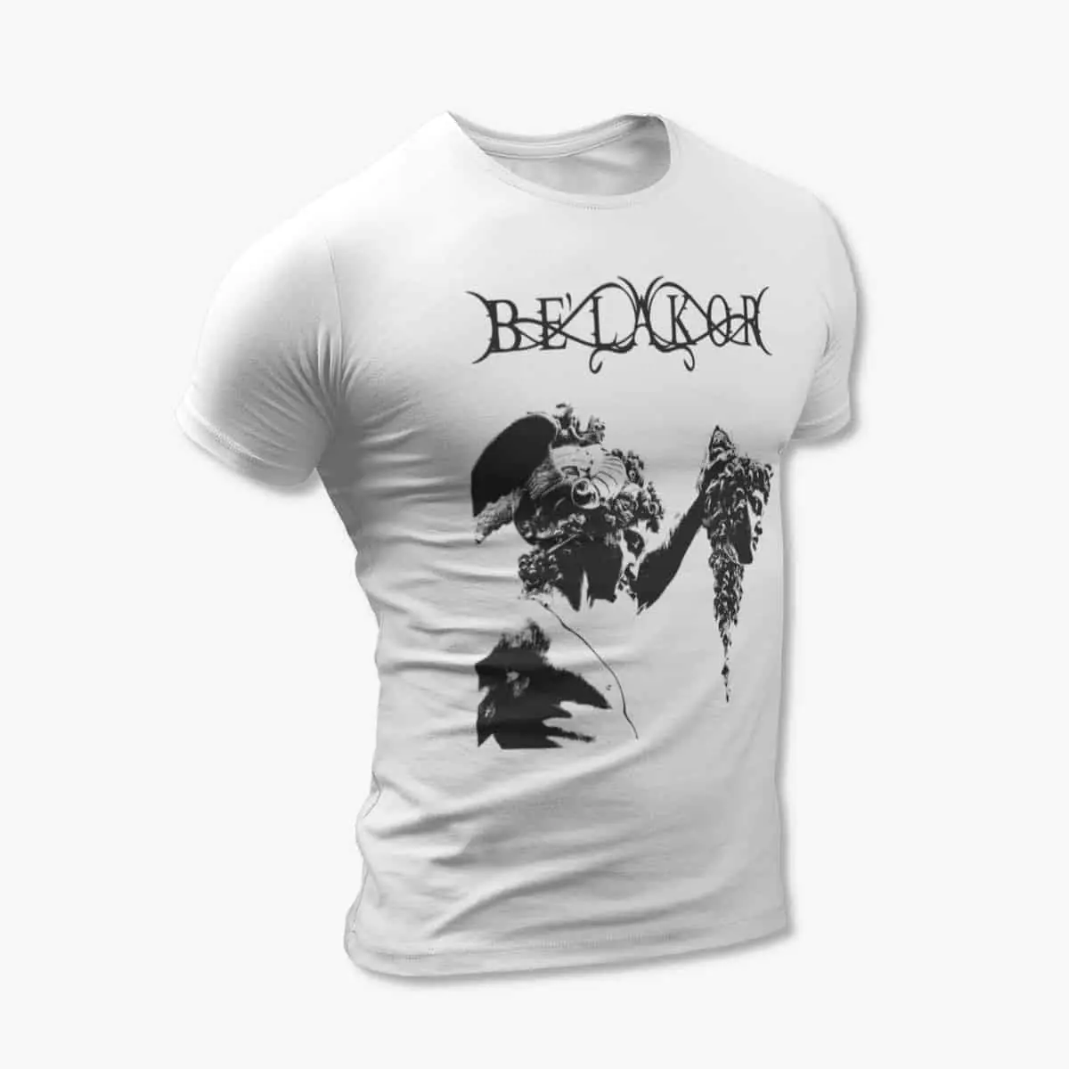 Belakor T-Shirt, Be'lakor Stones Reach White T-Shirt, Melodic Death Metal Merchandise