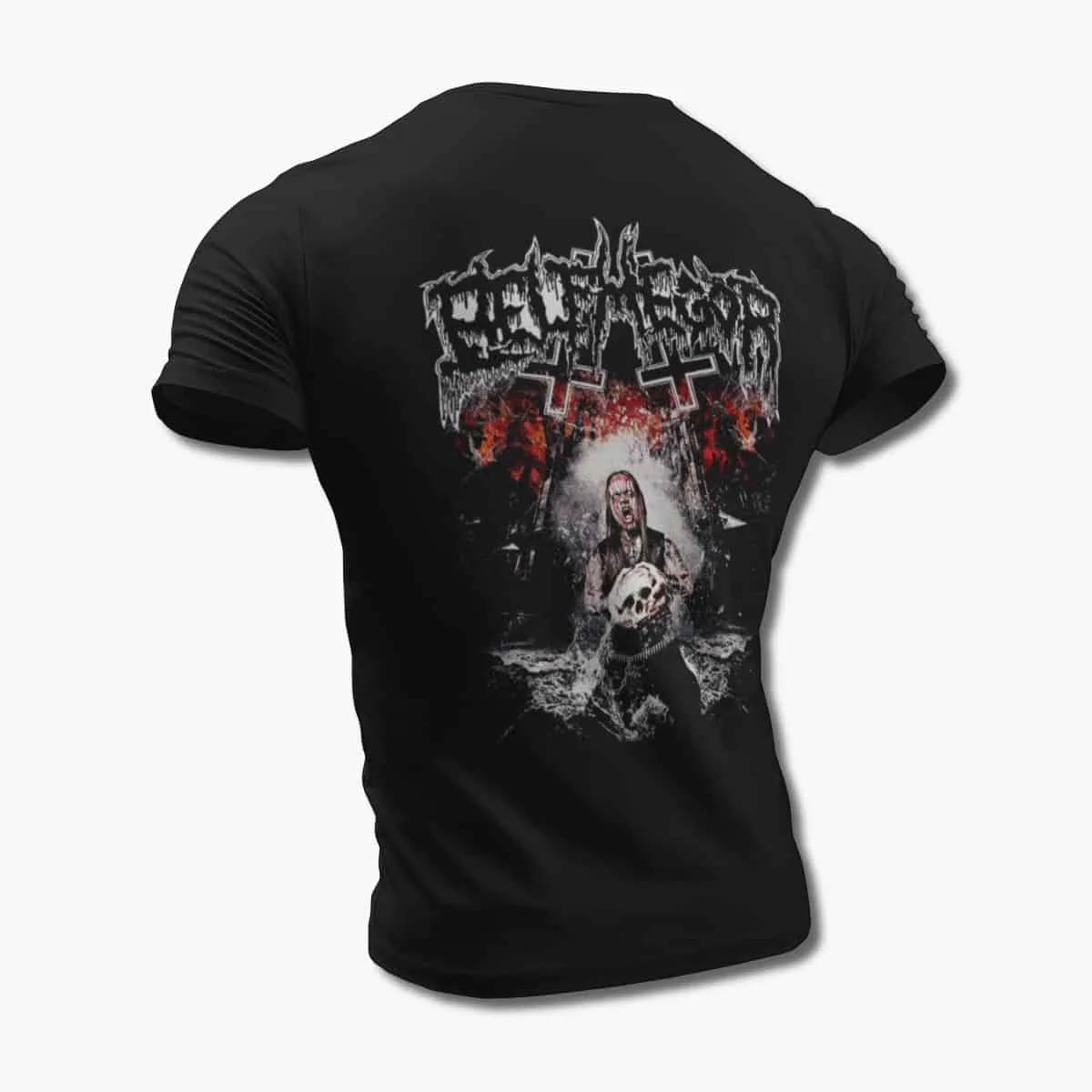 Belphegor Band T-Shirt, Belphegor Artwork Black T-Shirt, Black Metal Merchandise