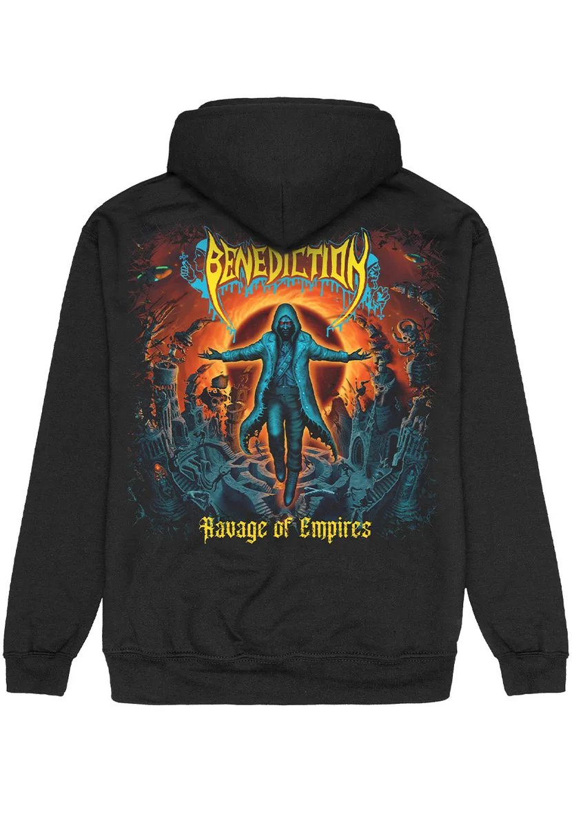 Benediction Ravage Of Empires - Zipper Hoodie