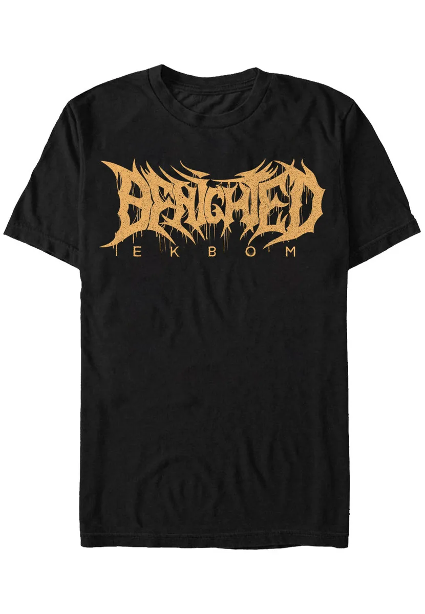 Benighted Golden Logo T-Shirt