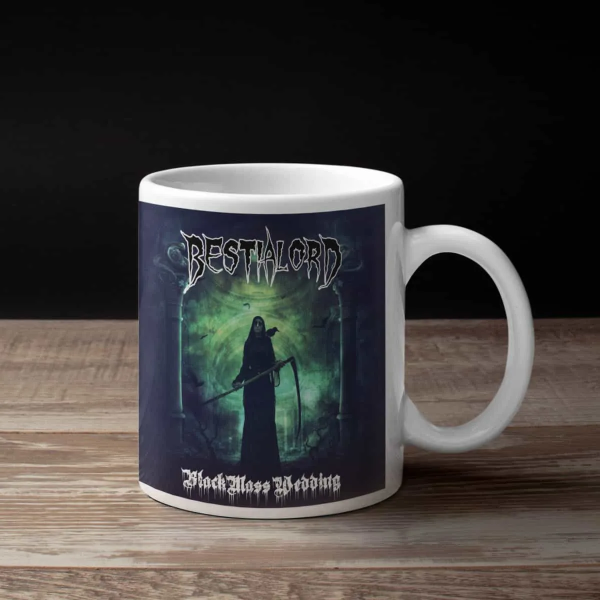 Bestialord Coffee Mug, Bestialord Black Mass Wedding Coffee Mug