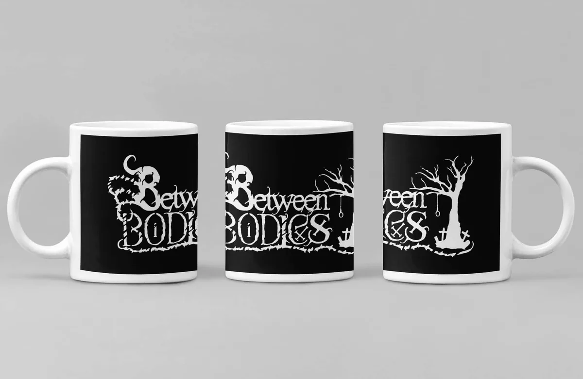Between Bodies Coffee Mug, Between Bodies Logo Coffee Mug