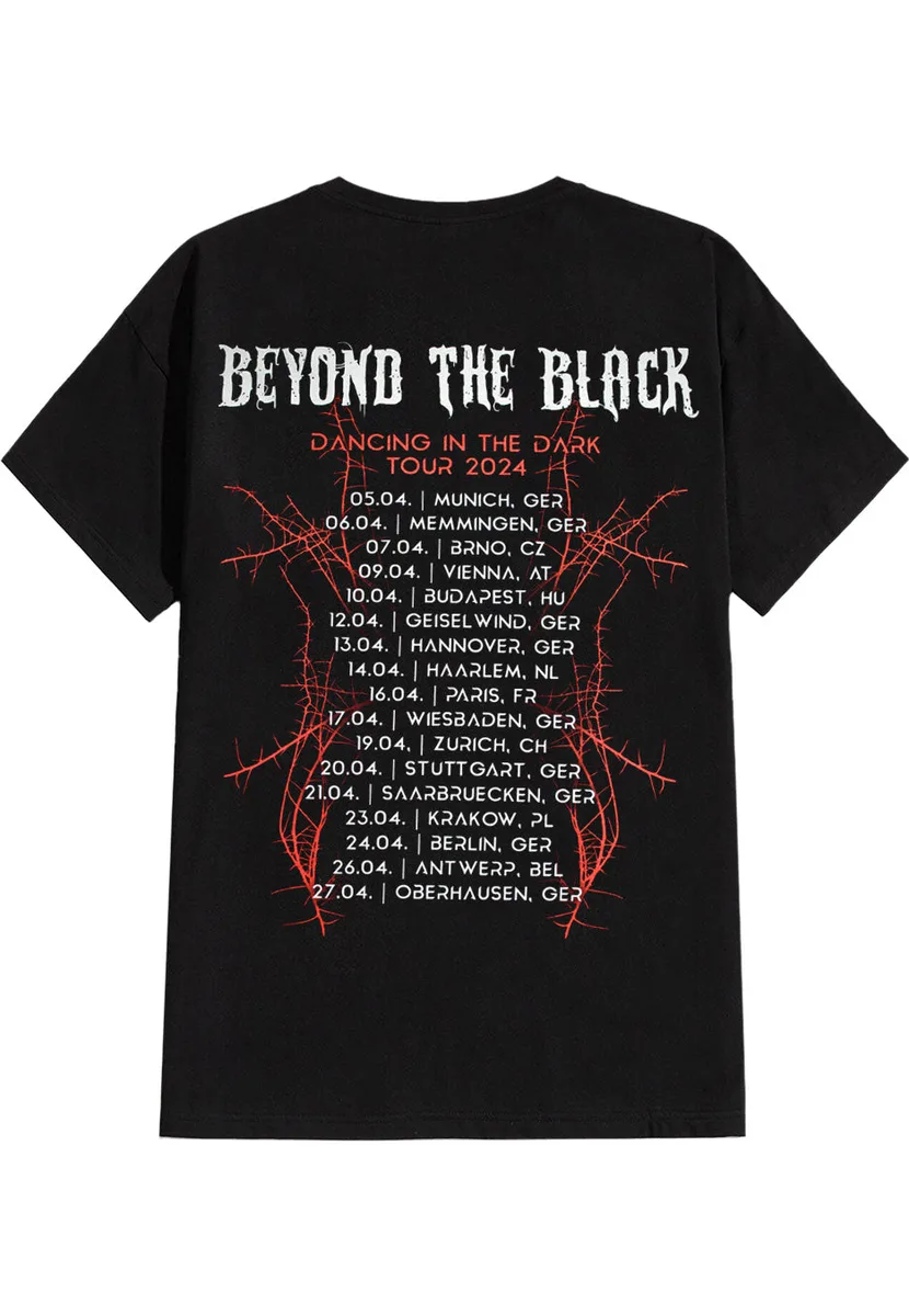 Beyond The Black Dancing In The Dark Tour 2024 T-Shirt
