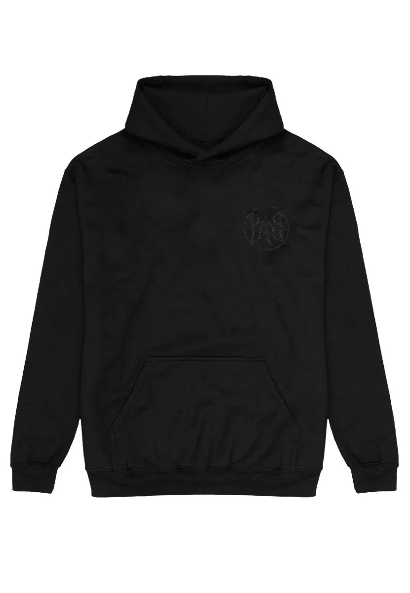 Beyond The Black Raven Black On Black Hoodie