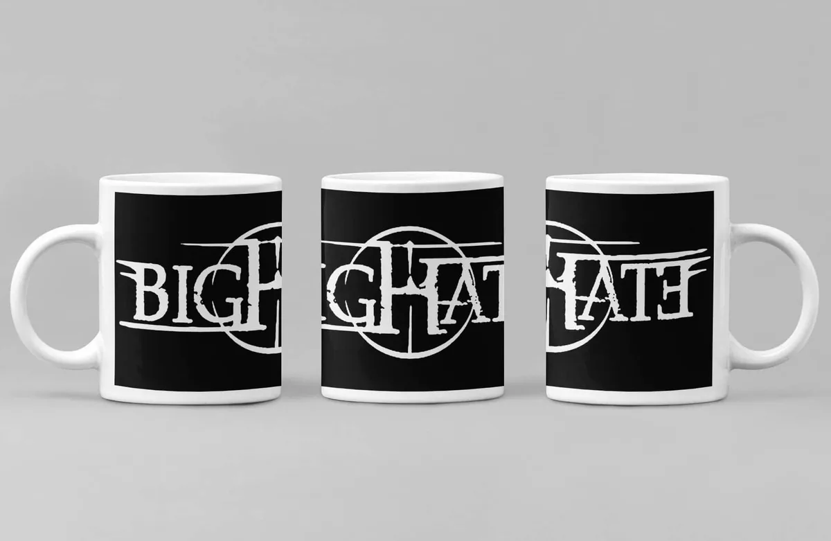 BigHate Coffee Mug, BigHate Logo Coffee Mug