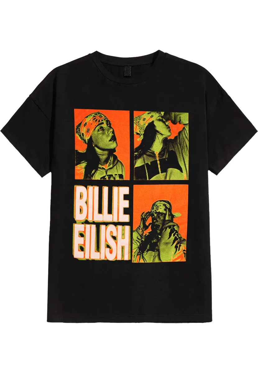 Billie Eilish 3 Photo Log T-Shirt