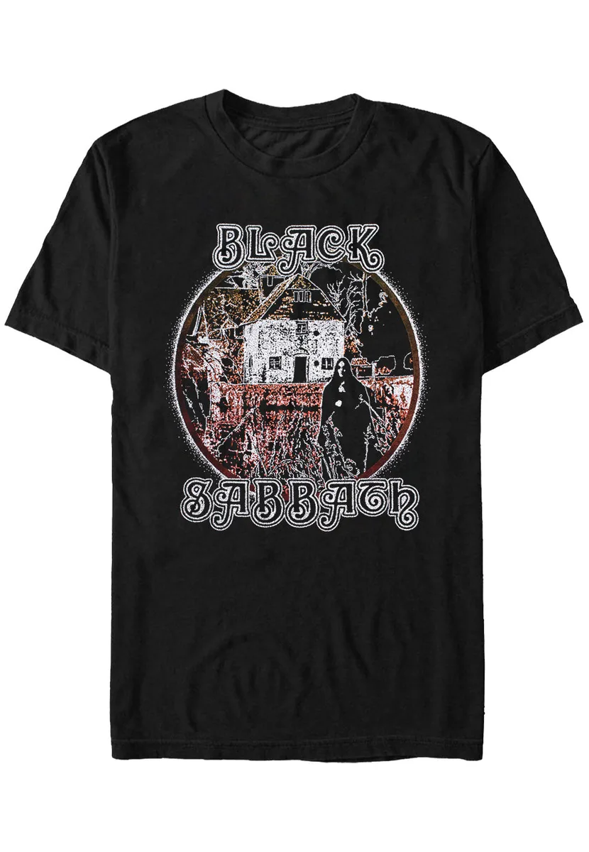 Black Sabbath Self Titled Circle T-Shirt