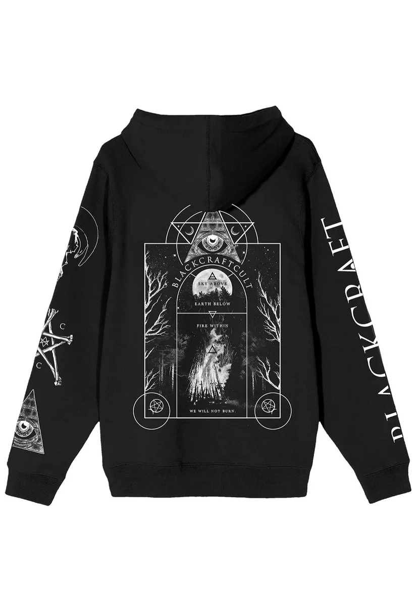 Blackcraft Cult Evil Eye Bonfire - Zipper Hoodie
