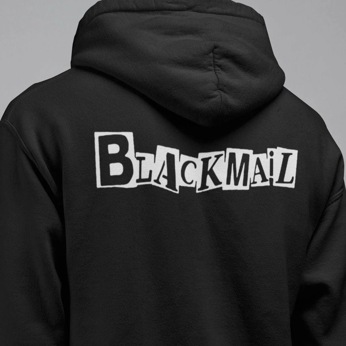 Blackmail Band Hoodie, Blackmail Logo Hooded Sweatshirt, Heavy Metal Merch