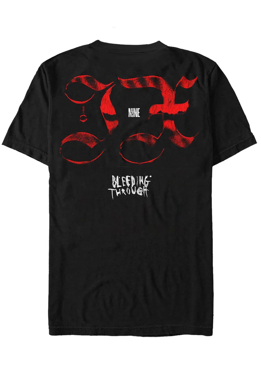 Bleeding Through Nine T-Shirt