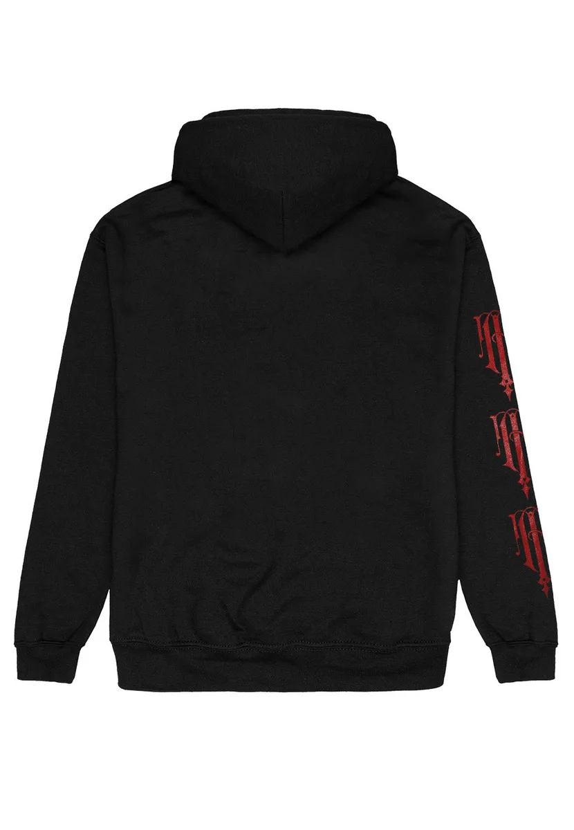 Bleeding Through Ram Skull Hoodie