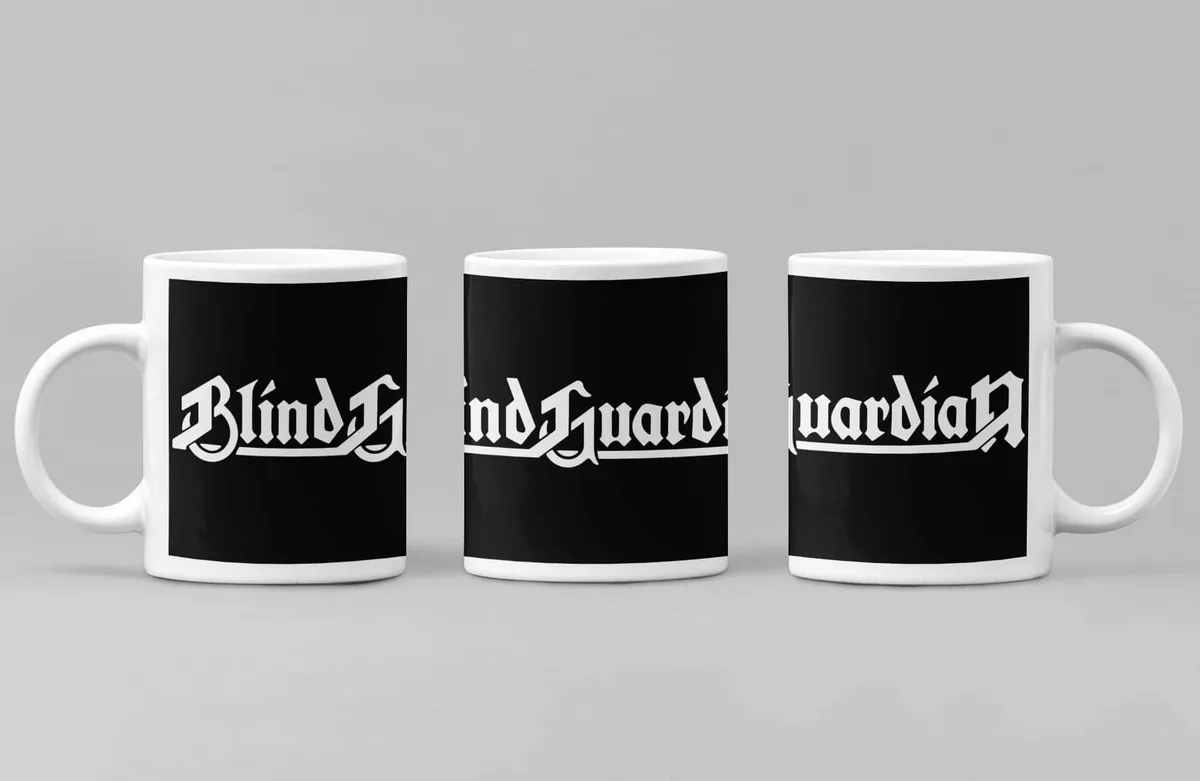 Blind Guardian Coffee Mug, Blind Guardian Logo Coffee Mug