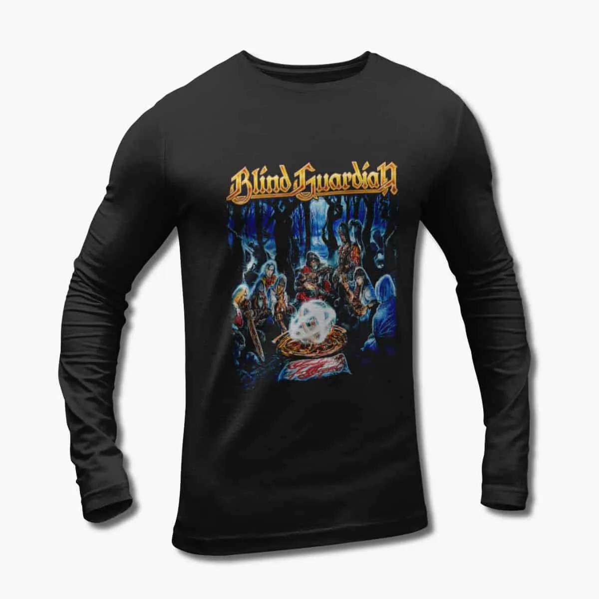 Blind Guardian Long Sleeve T-Shirt, Blind Guardian Somewhere Far Beyond Black Longsleeve T-Shirt, Power Metal Merchandise