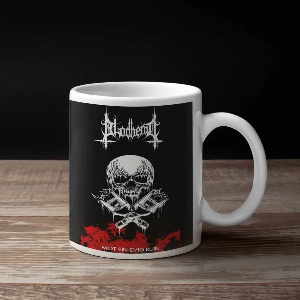 Blodhemn Coffee Mug, Blodhemn Mot ein evig ruin Coffee Mug