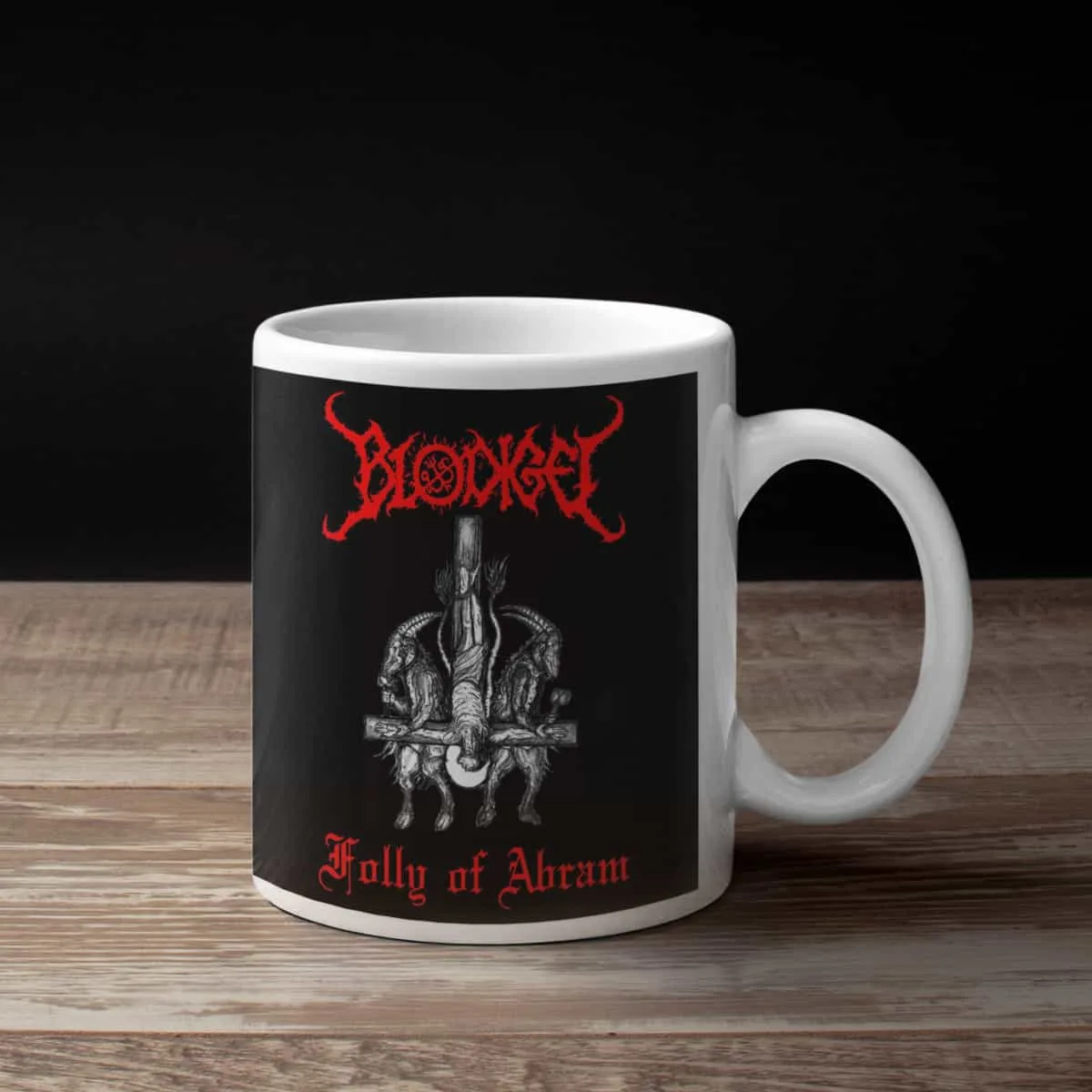 Blodigel Coffee Mug, Blodigel Folly Of Abram Coffee Mug