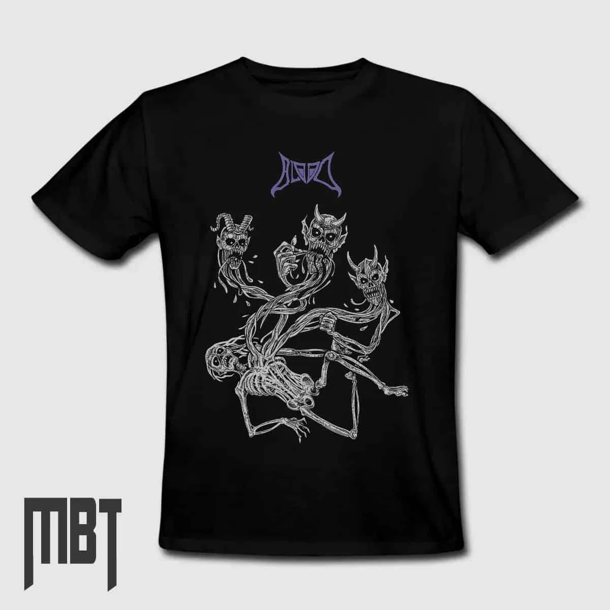 Blood Band T-Shirt, Blood Spasmo Paralytic Dreams T-Shirt
