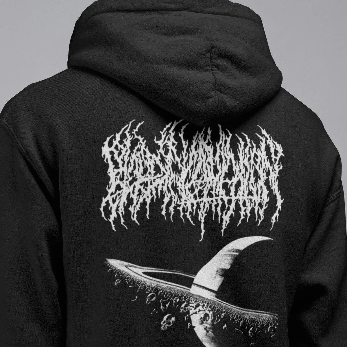 Blood Incantation Hoodie, Blood Incantation Interdimensional Extinction Hooded Sweatshirt, Death Metal Merch