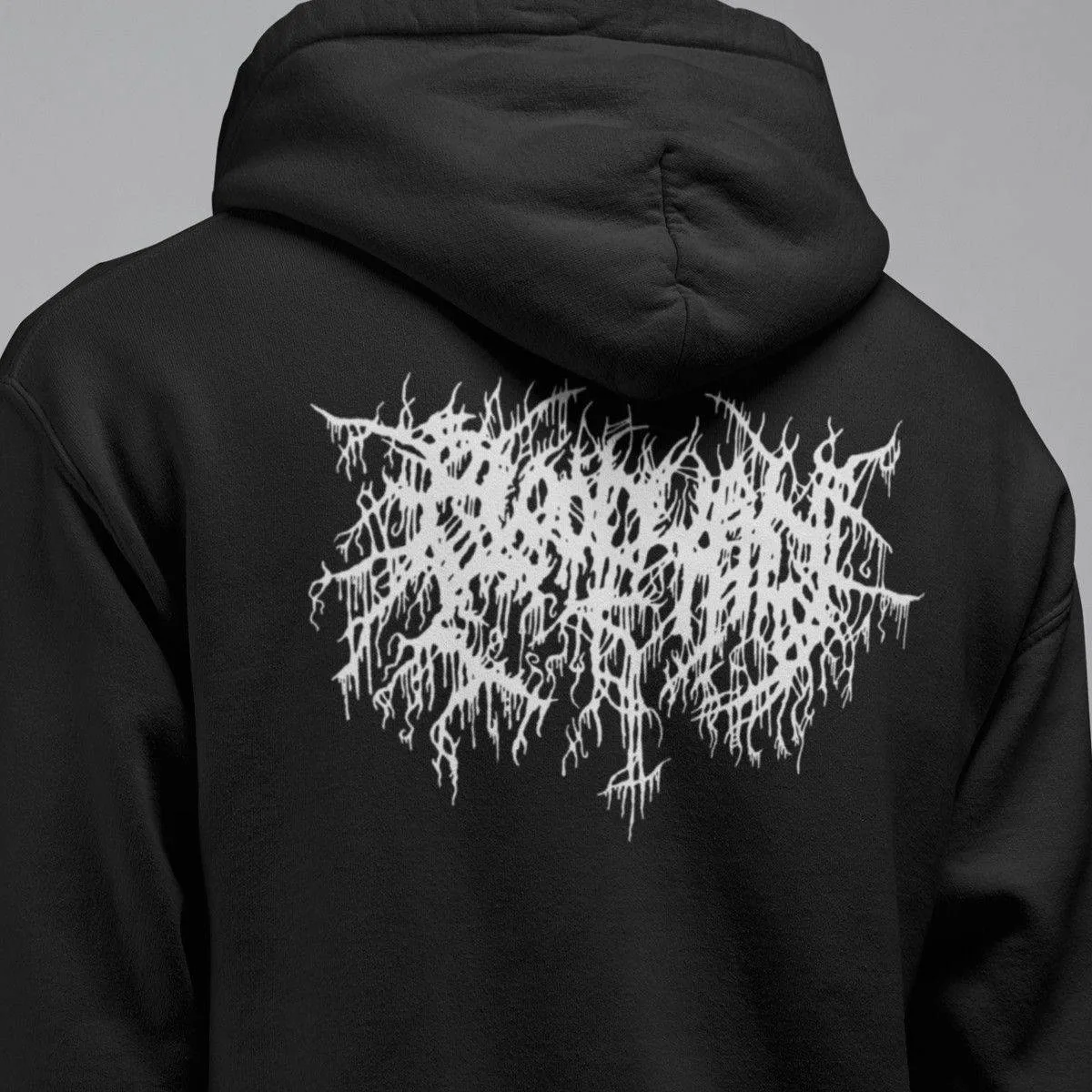 Blood Urn Hoodie, Blood Urn Logo Hooded Sweatshirt, Death Metal Merch