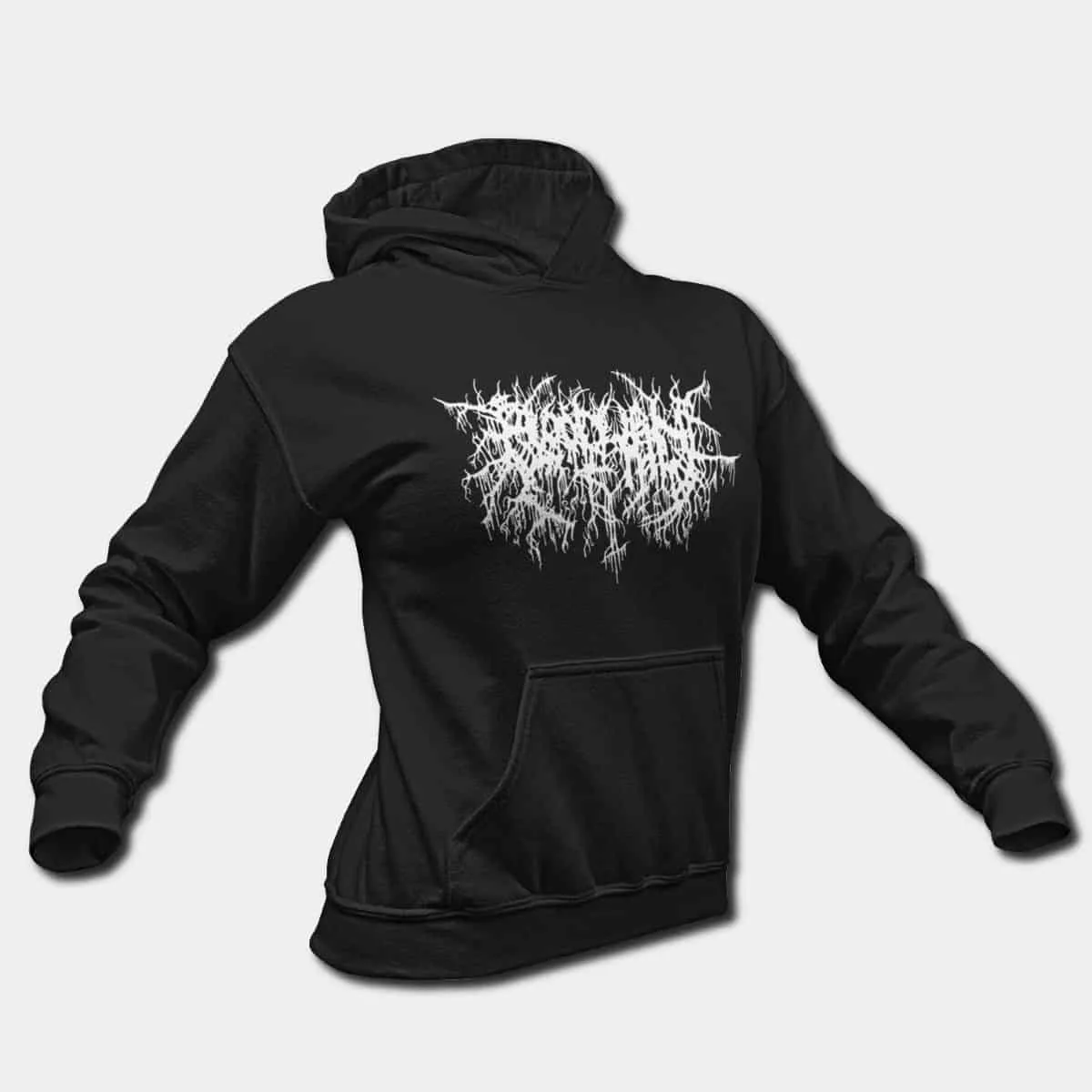 Blood Urn Hoodie, Blood Urn Logo Hooded Sweatshirt, Death Metal Merch