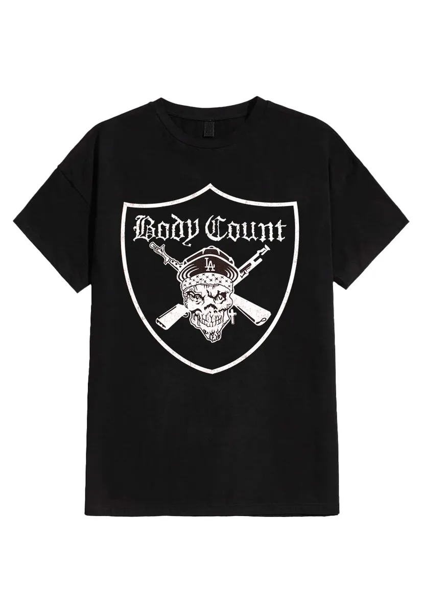 Body Count Gunner Pirate Shield T-Shirt