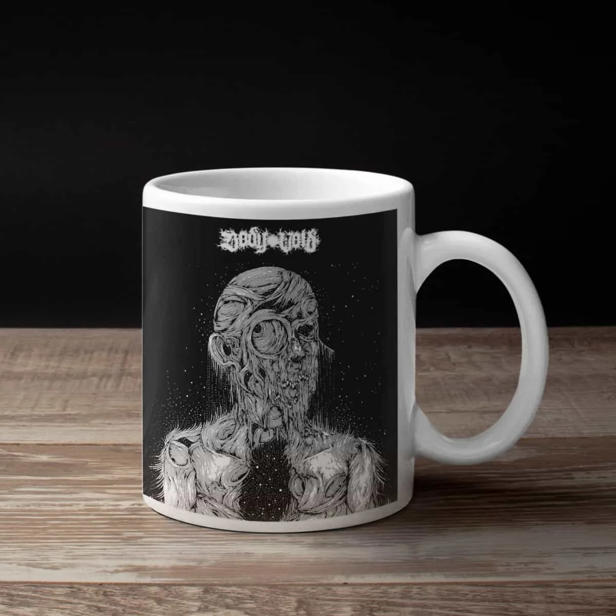 Body Void Coffee Mug, Body Void You Will Know the Fear You Forced Upon Us Coffee Mug