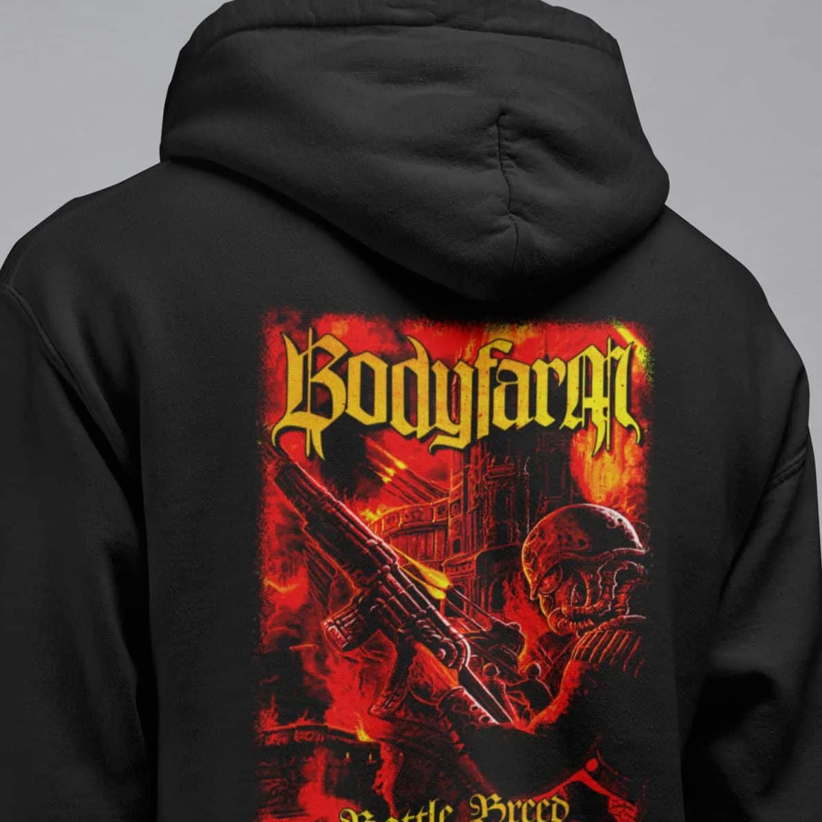 Bodyfarm Band Hoodie, Bodyfarm Storming Revolution Hooded Sweatshirt, Death Metal Merch