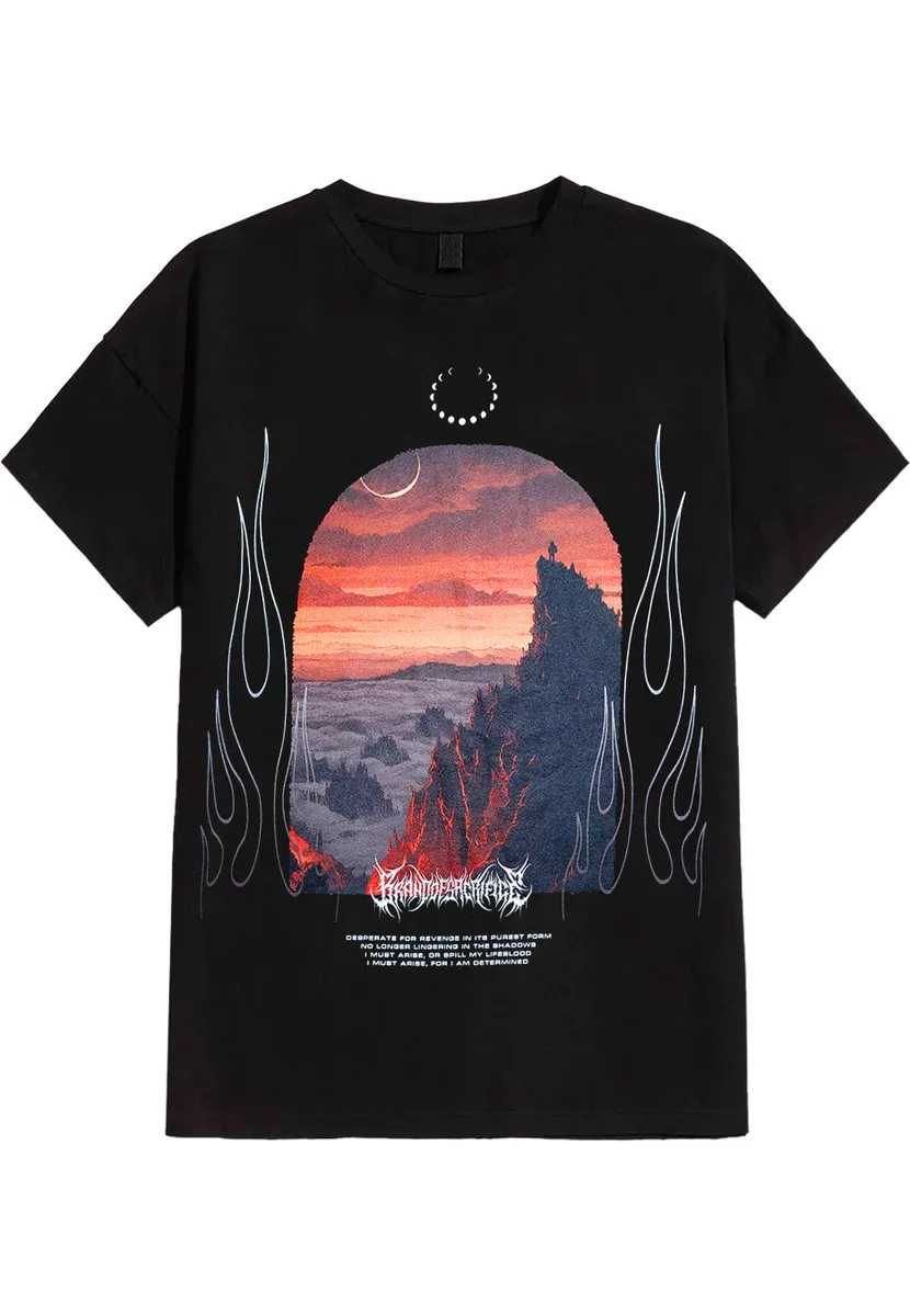 Brand Of Sacrifice Lifeblood Flames T-Shirt