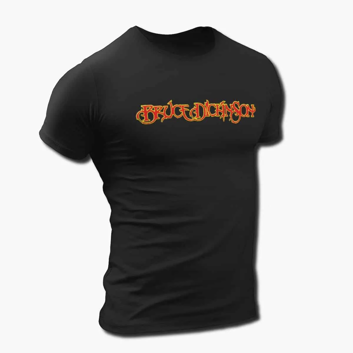 Bruce Dickinson Band T-Shirt, Bruce Dickinson Logo T-Shirt, Heavy Metal Merchandise