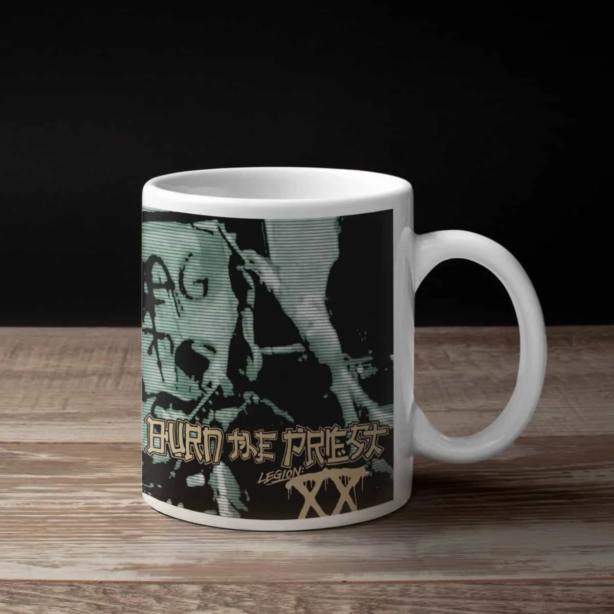 Burn the Priest Coffee Mug, Burn the Priest Legion XX Coffee Mug