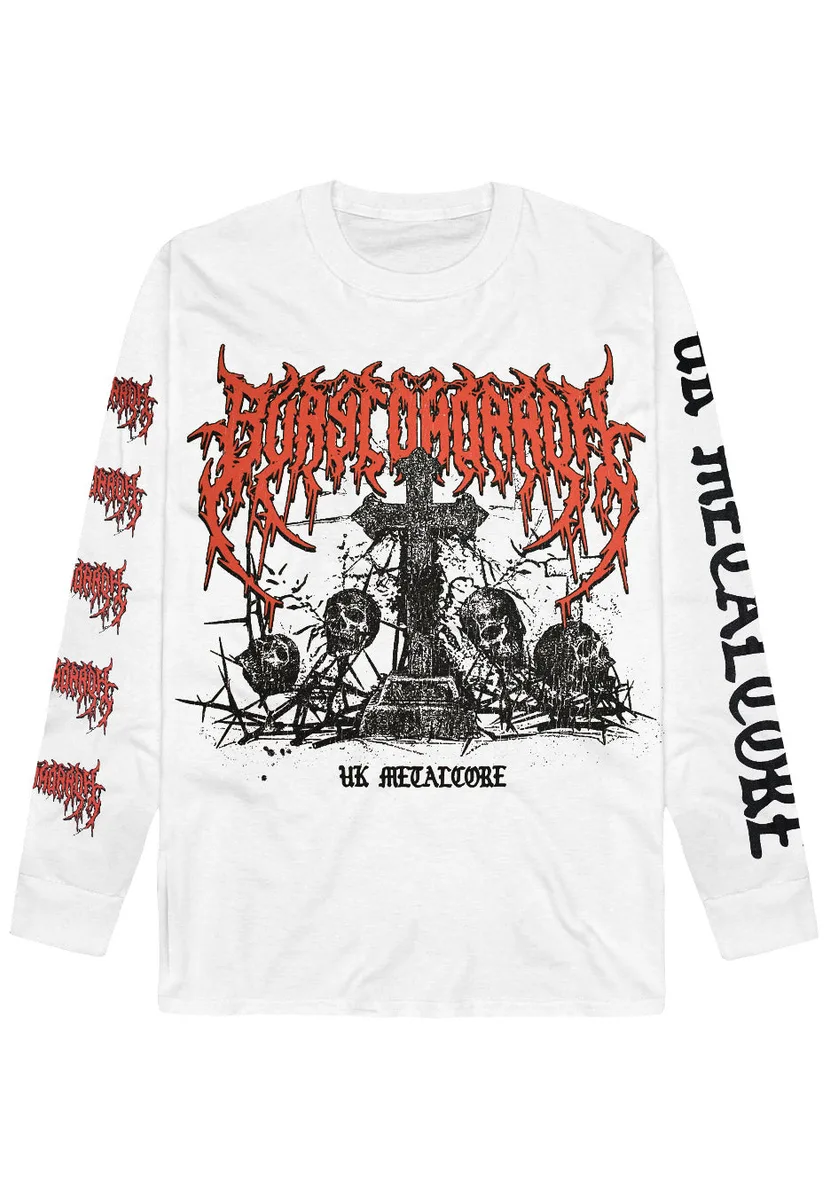 Bury Tomorrow Gravestone White Long Sleeve