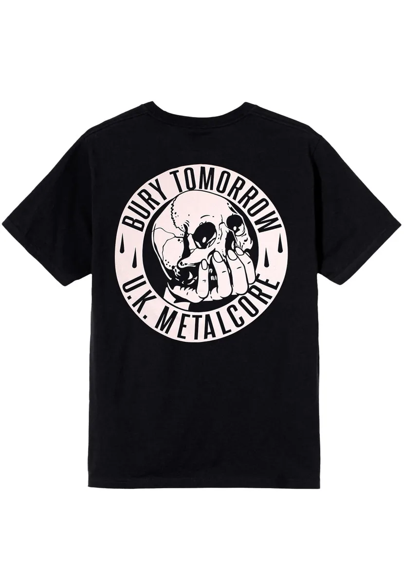 Bury Tomorrow Skull Hand T-Shirt