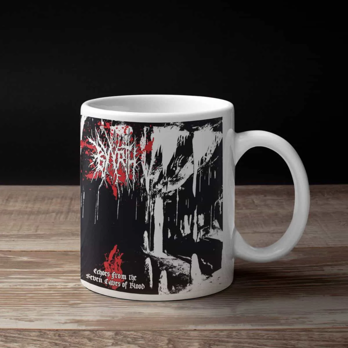 Byyrth Band Coffee Mug, Byyrth Echoes from the Seven Caves of Blood Mug