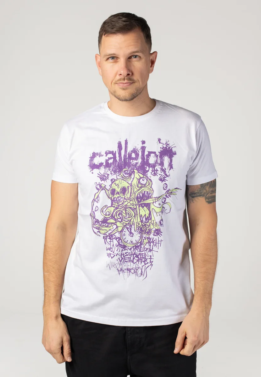 Callejon Trash Planet White T-Shirt