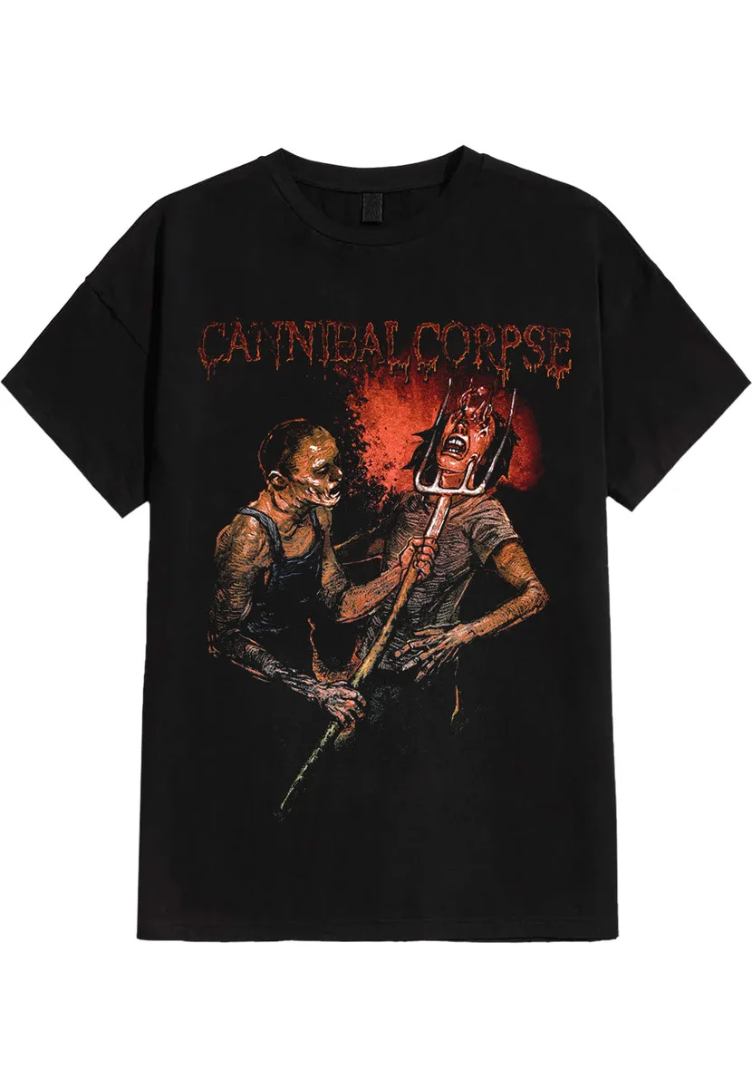 Cannibal Corpse Pitch Fork Impalement T-Shirt