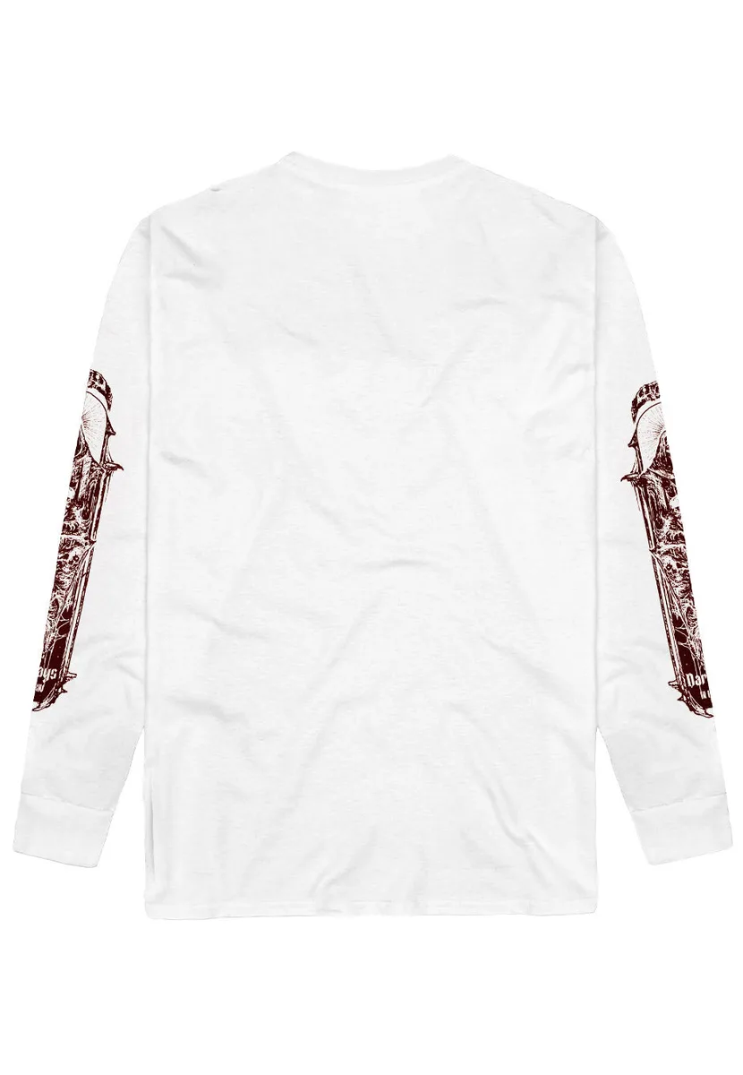 Carnifex Dark Days White Long Sleeve