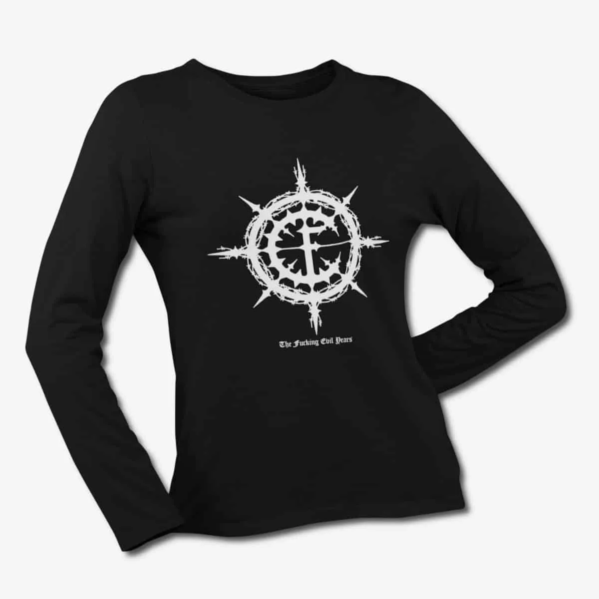 Carpathian Forest Long Sleeve T-Shirt, Carpathian Forest The Fucking Evil Years Black Longsleeve T-Shirt, Black Metal Merchandise
