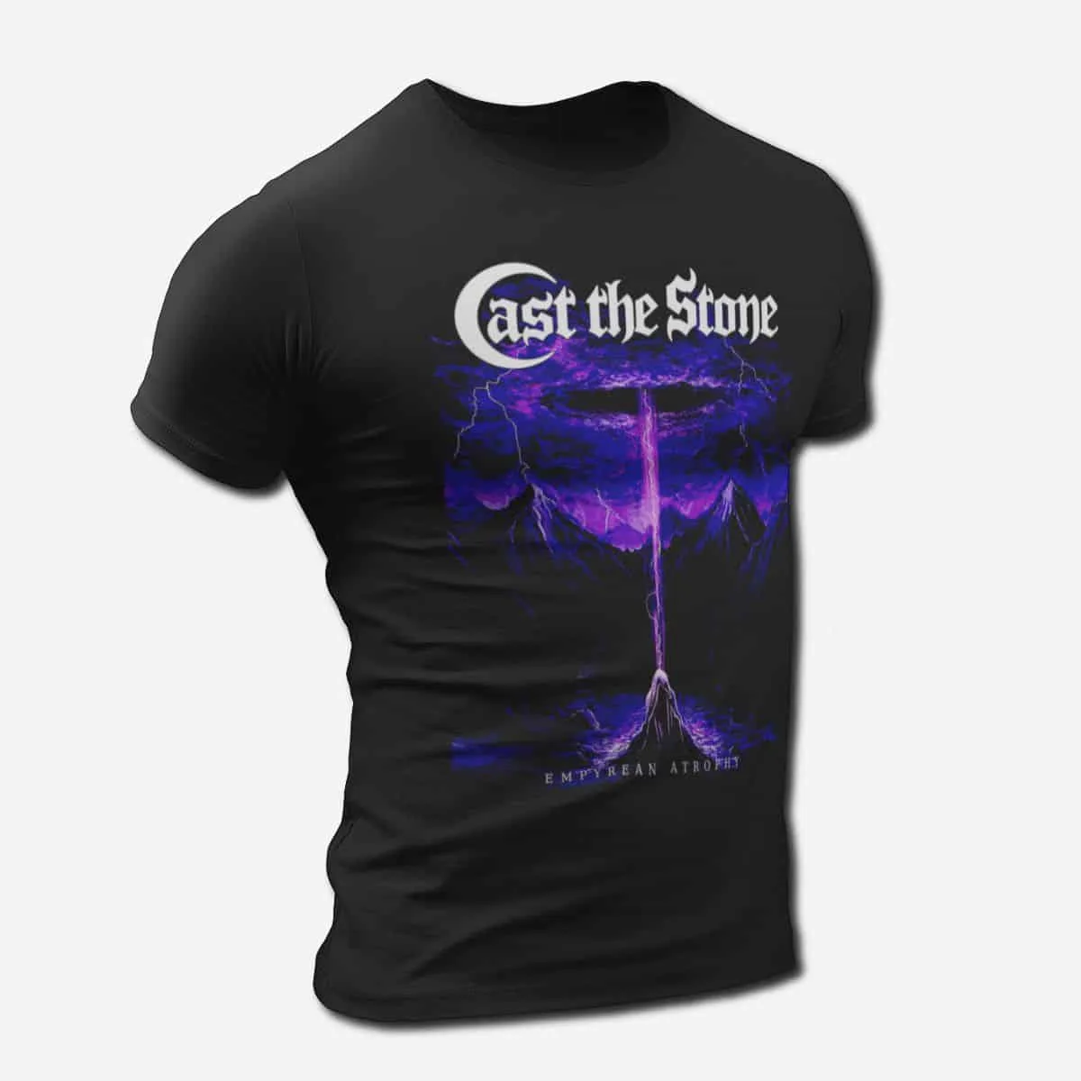 Cast The Stone T-Shirt, Cast The Stone Empyrean Atrophy Tee, Death Metal Merch