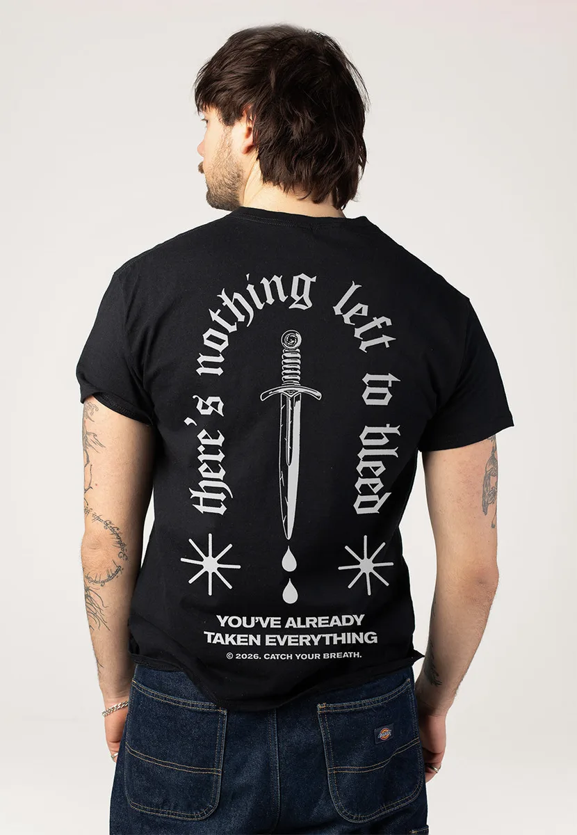 Catch Your Breath Dagger T-Shirt